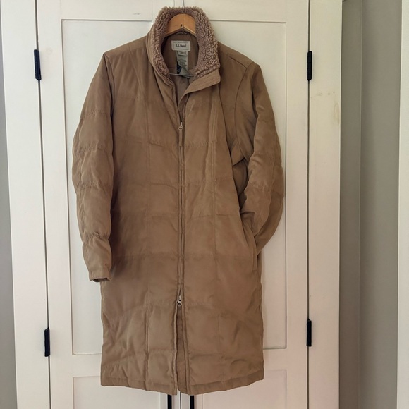 Women’s L.L Bean Goose Down Coat - XL Petite - Puffer - Picture 2 of 8